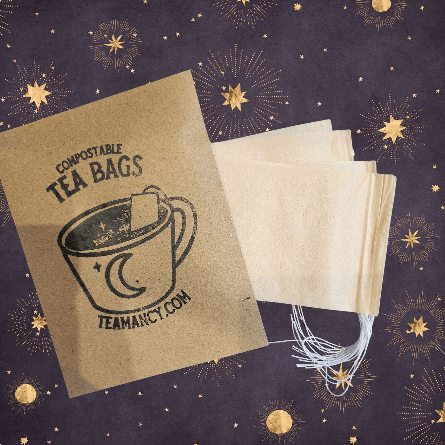 Compostable tea bags