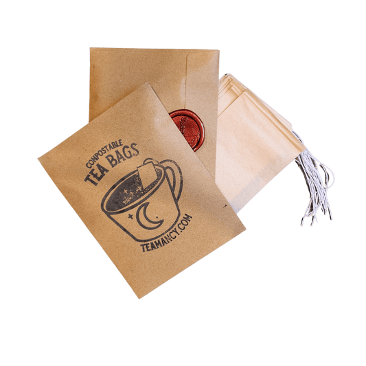 Compostable tea bags