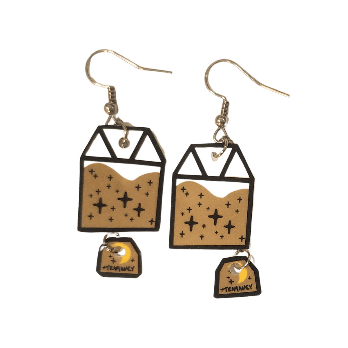 Tea Bag Earrings