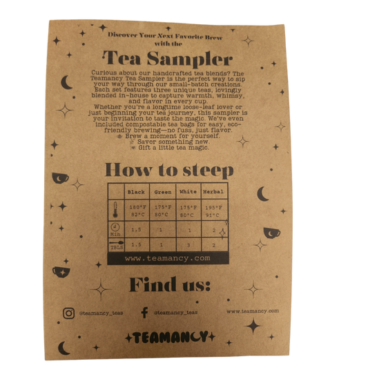 Teamancy Tea Sampler – Discover Your Next Favorite Brew