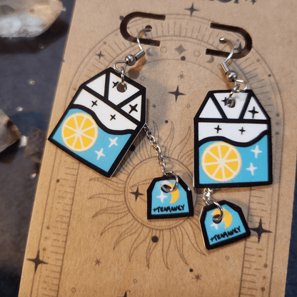 Tea Bag Earrings